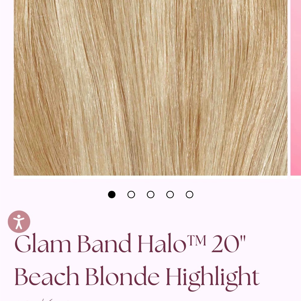 Glam Band Halo™ 20" 613 Blonde Hair Extension
